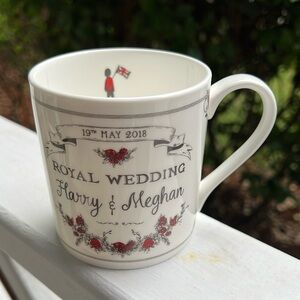 Victoria Eggs Royal Wedding Mug . Harry & Meghan Double-Sided Mug